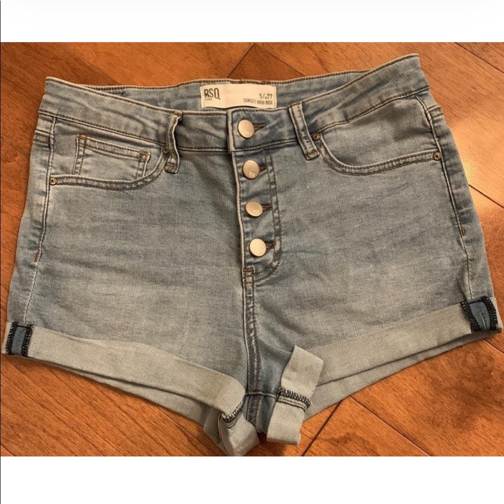 RSQ High Rise Denim Shorts